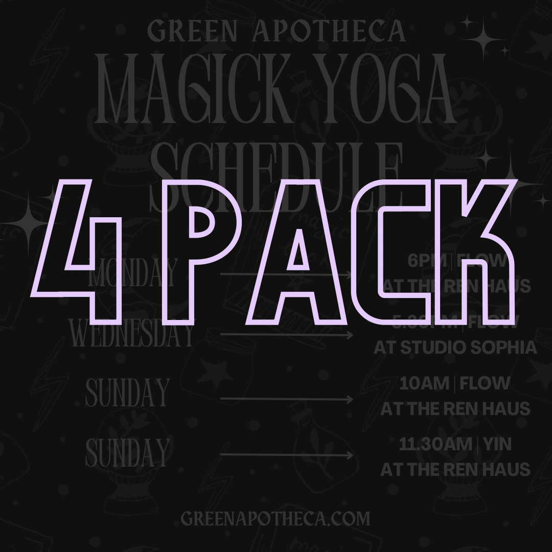 4 Class Month Pack | Magick Yoga