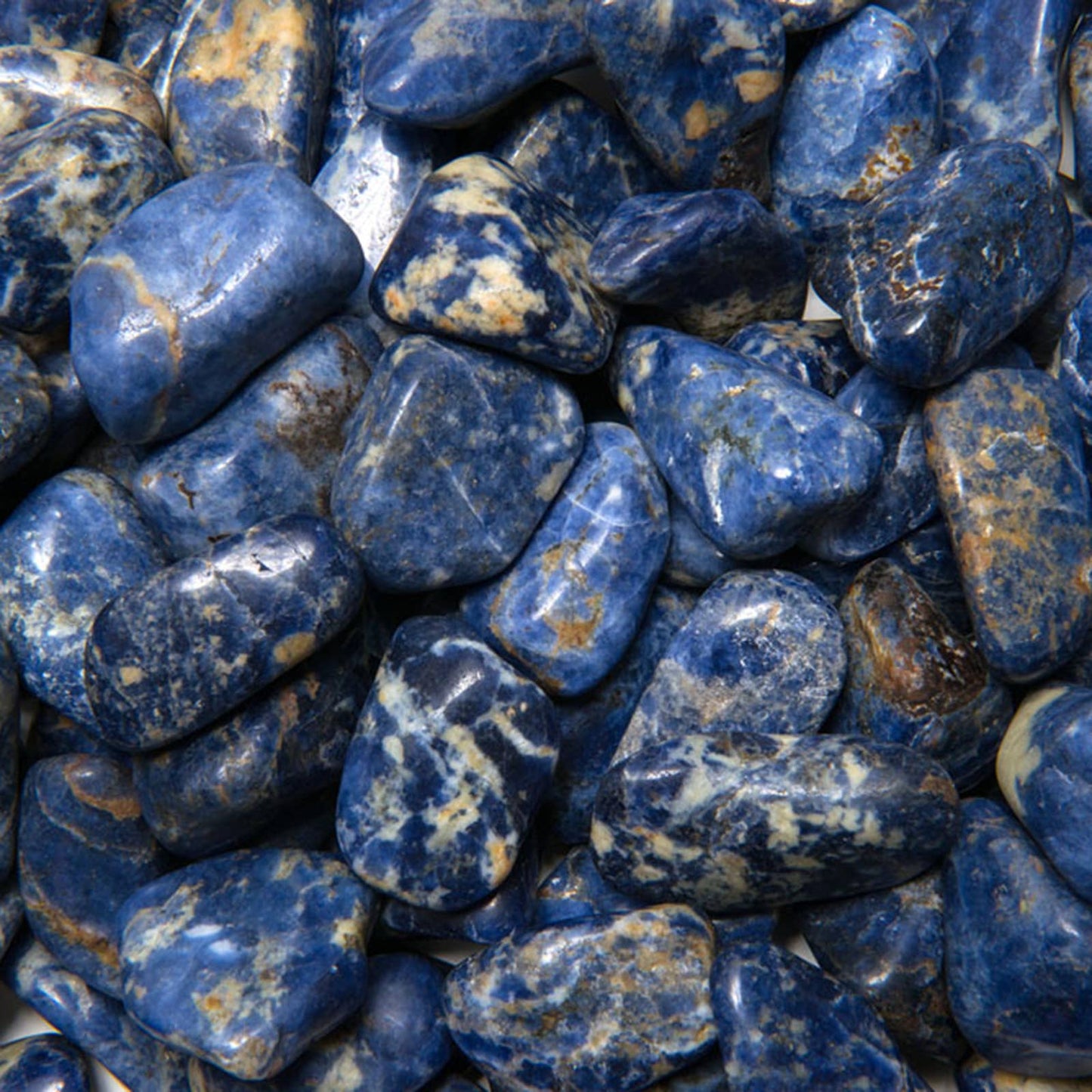Tumbled Sodalite - L - B Grade - Brazil (1 lb)