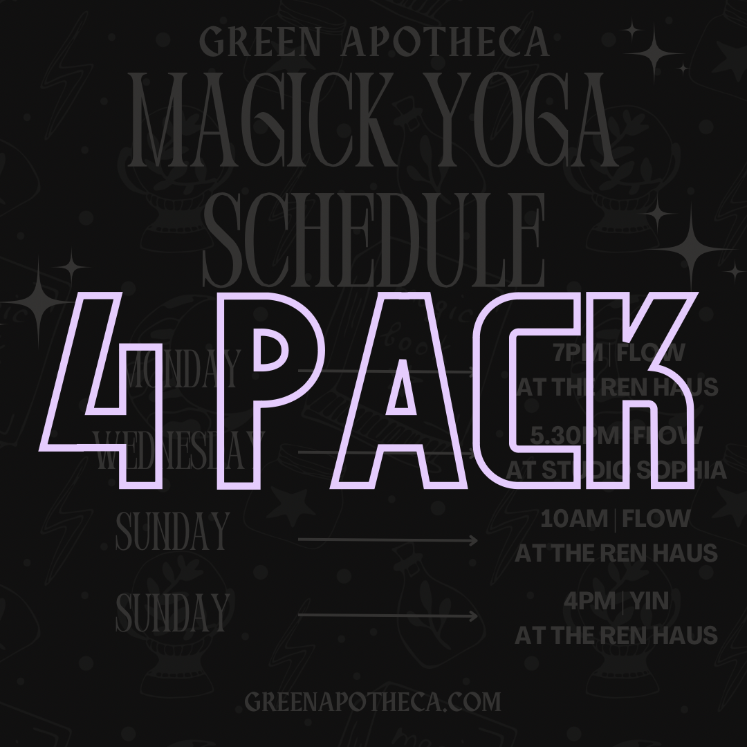 4 Class Month Pack | Magick Yoga