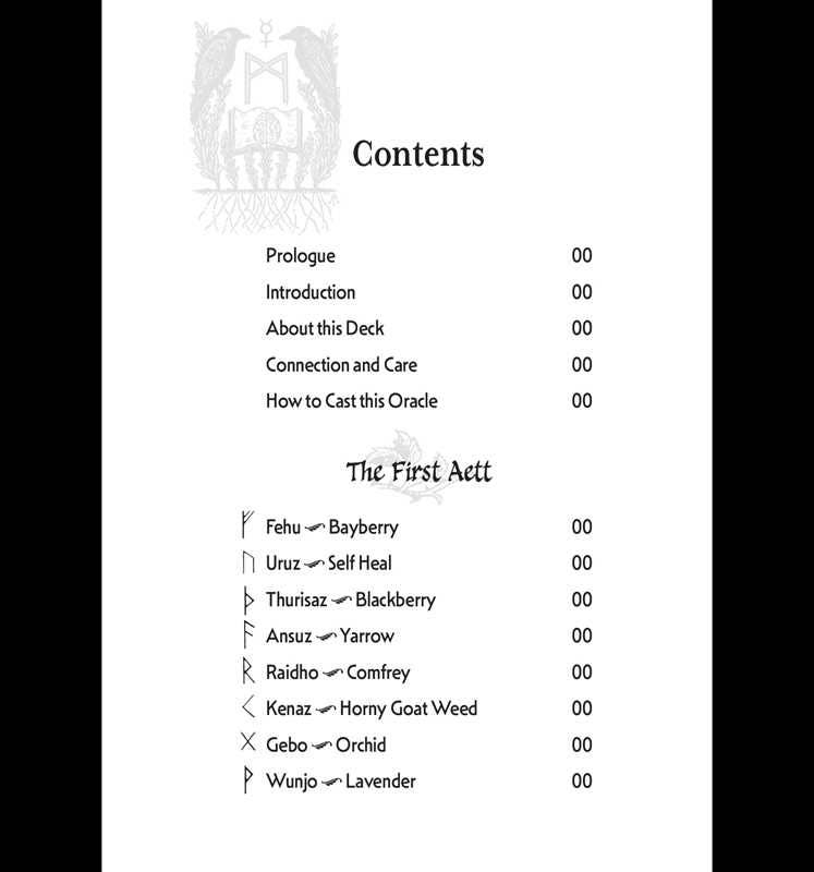 Runes and Roots Oracle by Nicolette Miele: Flashcards; 144 pages / English