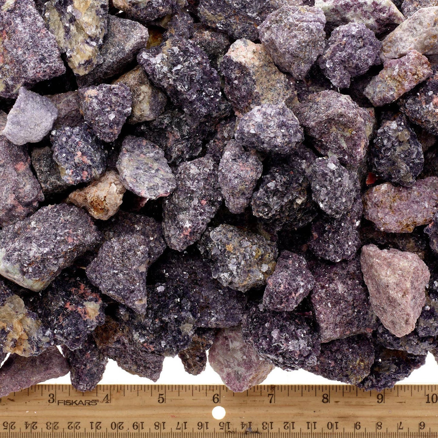 Rough Lepidolite - India - Raw Natural Stones (1 lb)