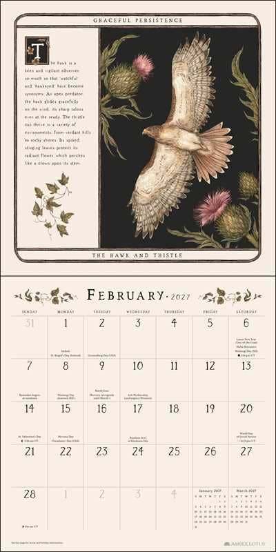 Woodland Wardens 2027 Wall Calendar by Jessica  Roux: Calendar; 24 pages / English