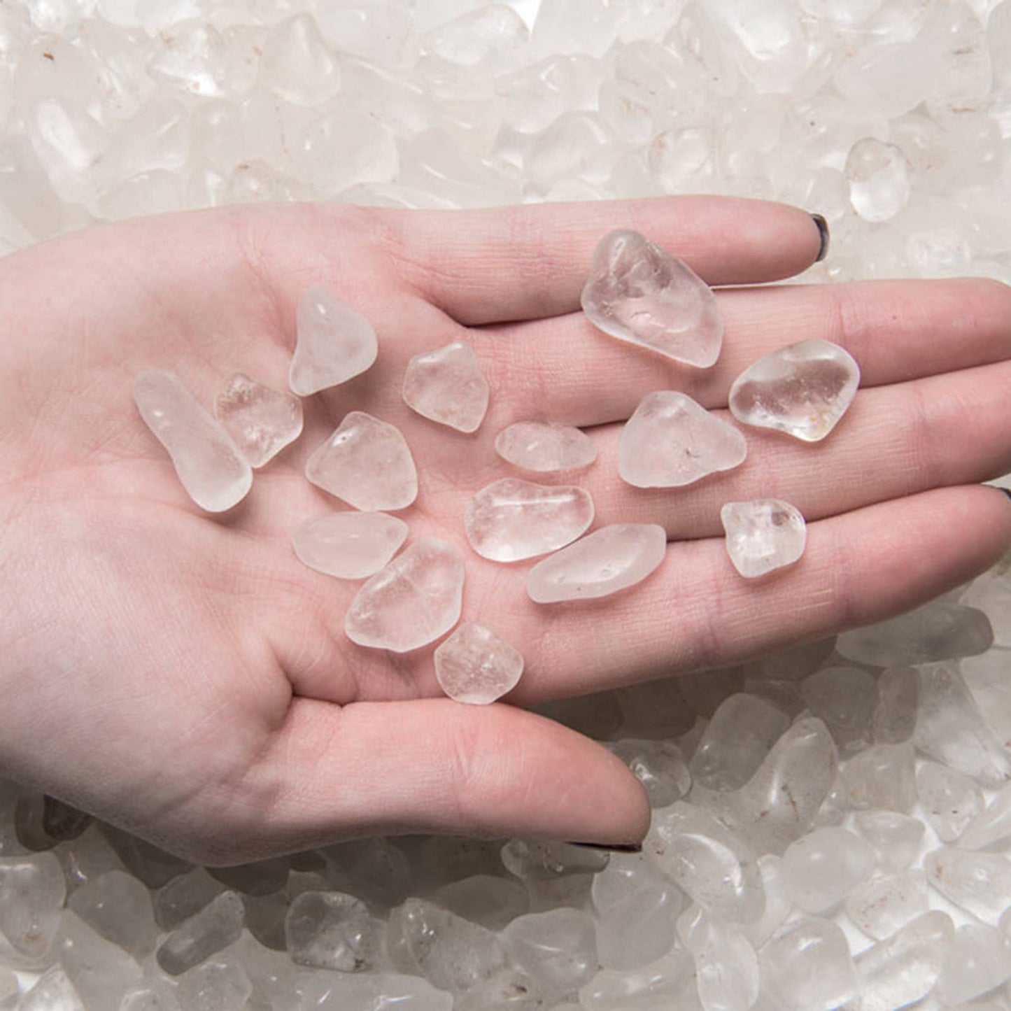 Tumbled Crystal Quartz - XXS - B Grade - Brazil (1 lb)