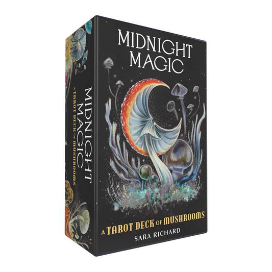 Mushroom Tarot Deck | Midnight Magic by Sara Richard
