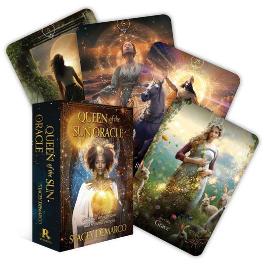 Queen of the Sun Oracle by Stacey Demarco: Flashcards; 112 pages / English
