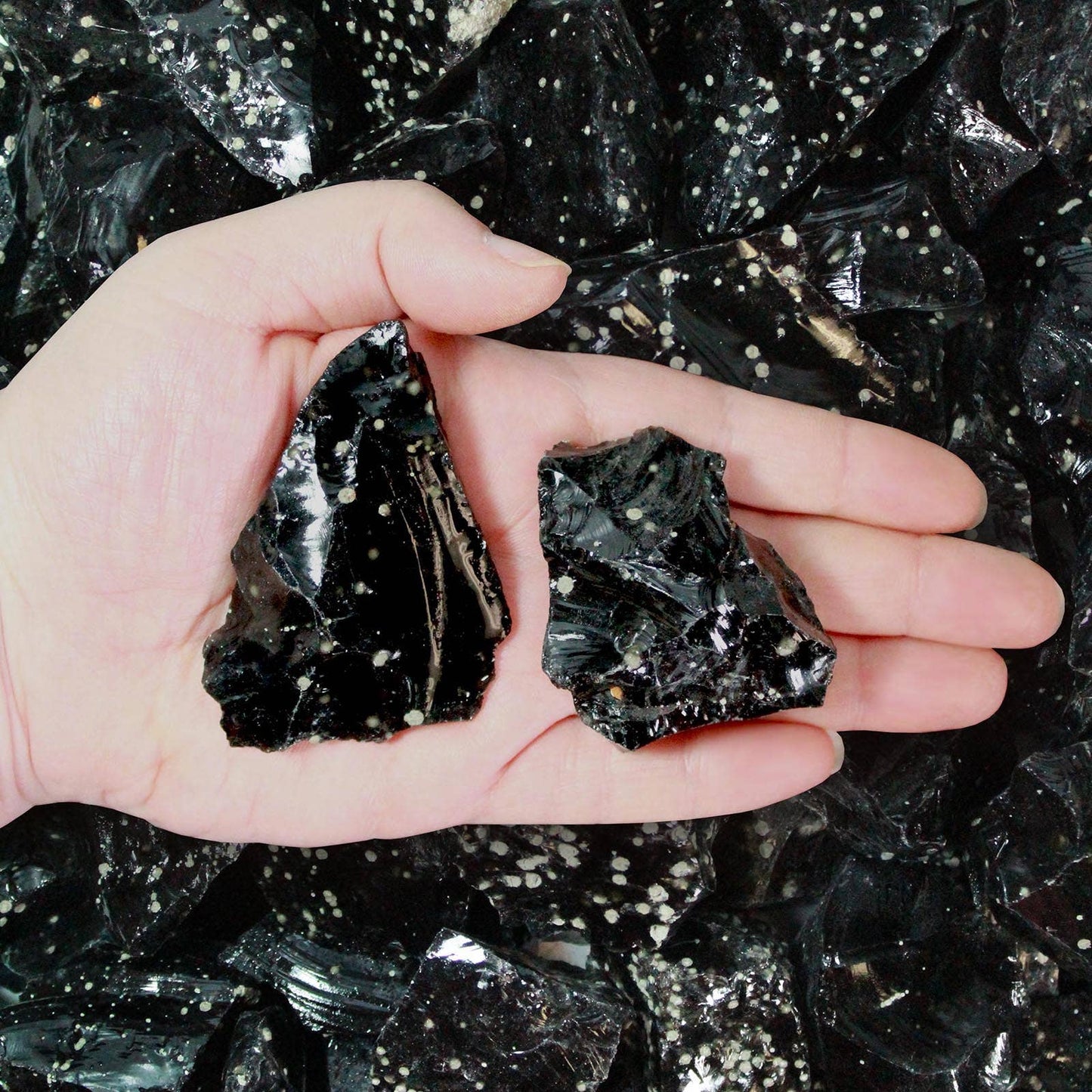 Rough Snowflake Obsidian - Mexico (1lb)