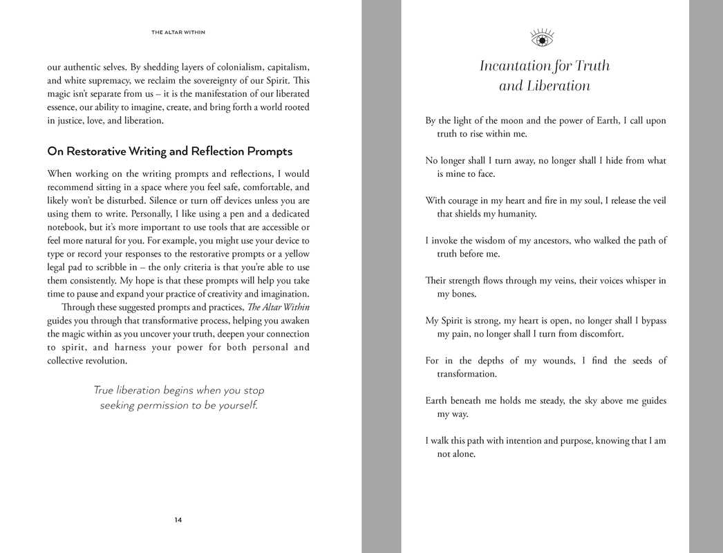 Altar Within by Juliet  Diaz: Paperback; 256 pages / English