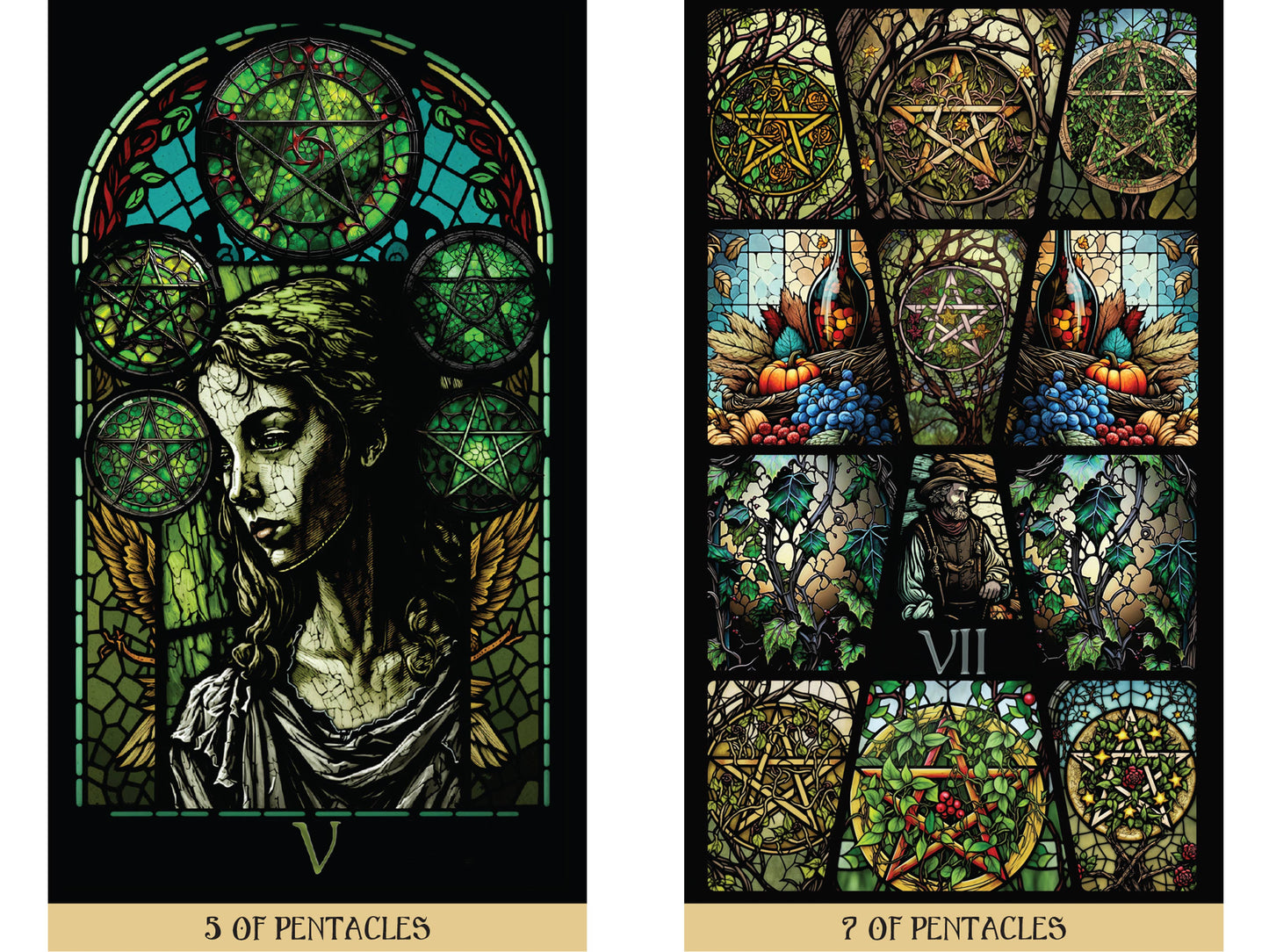 Stained Glass Tarot by James Edward