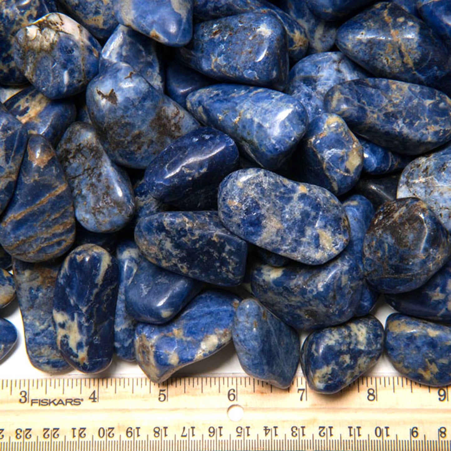 Tumbled Sodalite - L - B Grade - Brazil (1 lb)