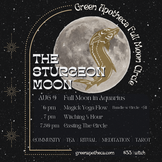 Full Moon Circle | The Sturgeon Moon | Aug 9