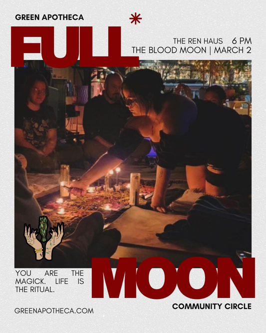 Full Moon Circle | The Blood Moon | March 3