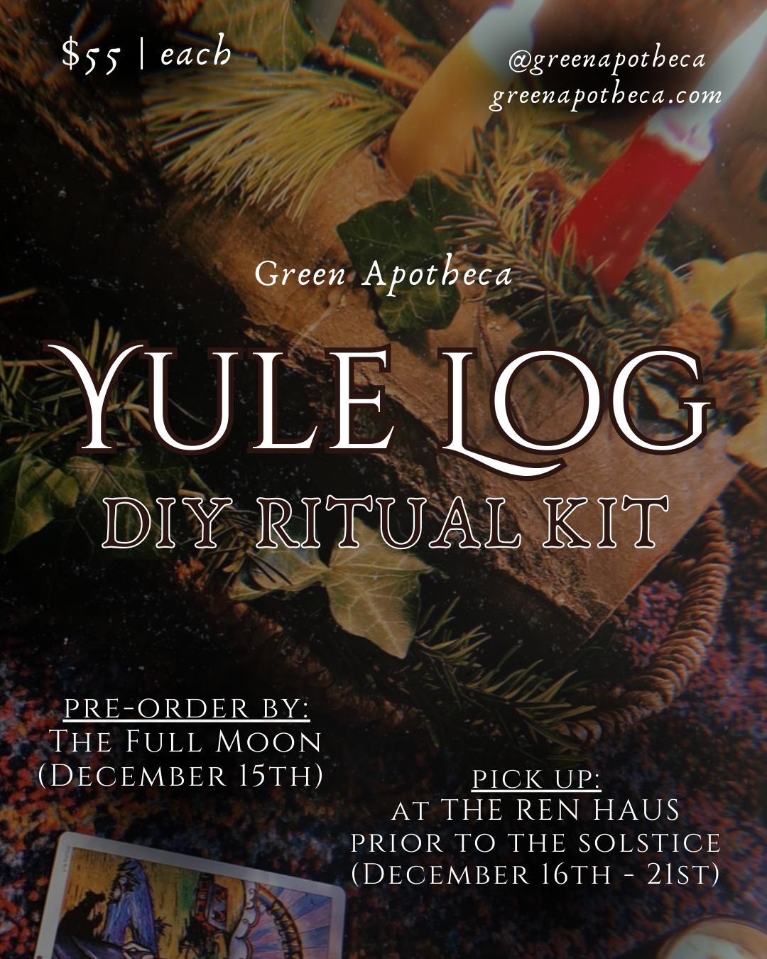 Yule Log | DIY Ritual Kit