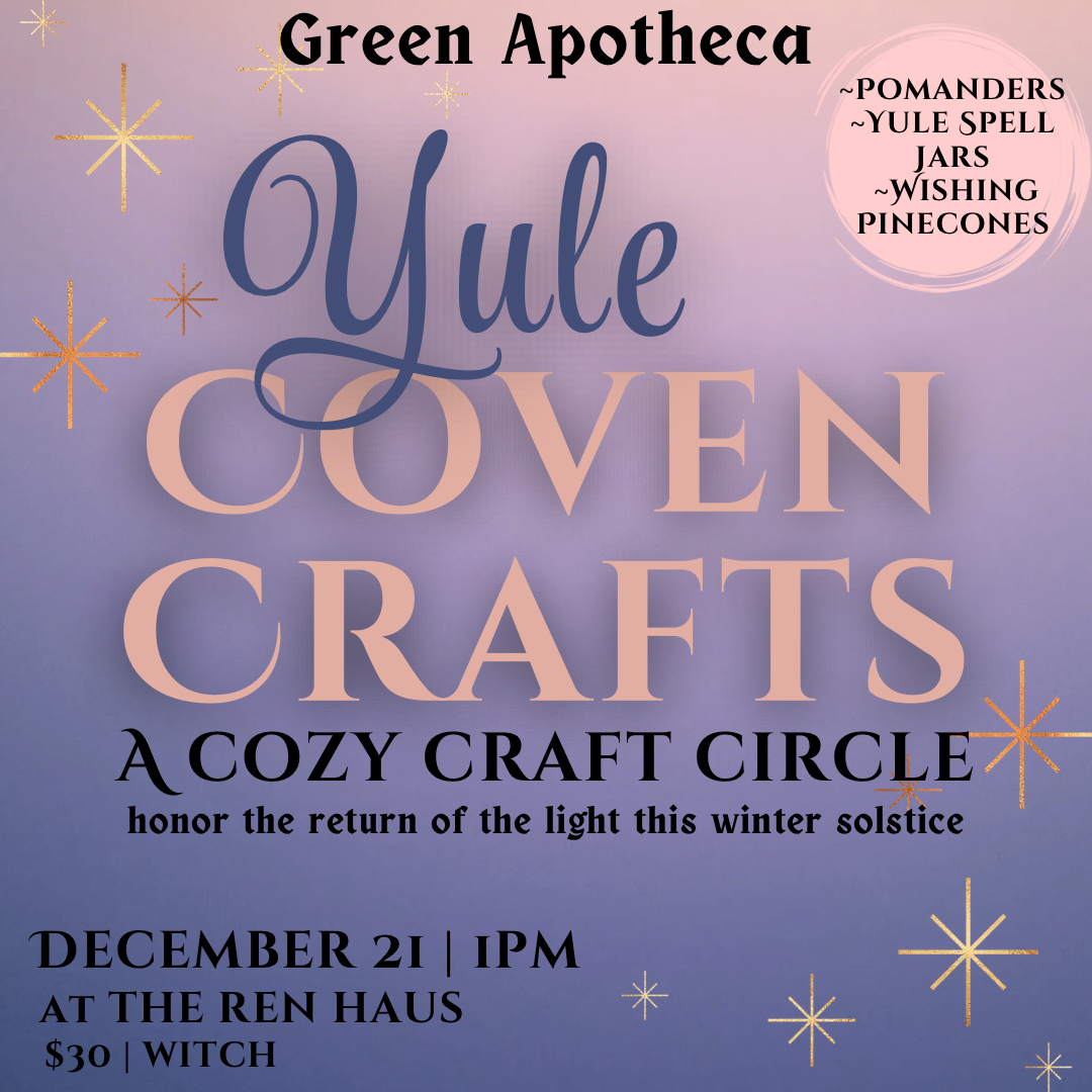 Yule Coven Crafts | December 21