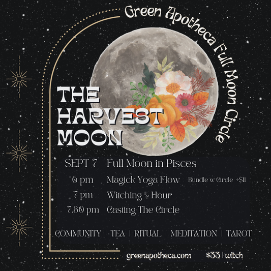 Full Moon Circle | The Harvest Moon | Sept 7