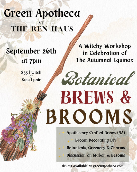 Botanical Brews & Brooms