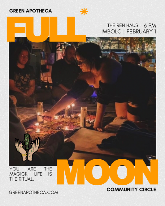 Full Moon Circle | The Snow Moon | Feb 1