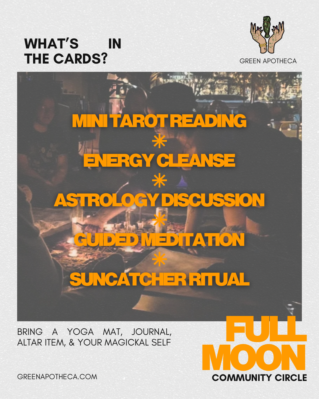 Full Moon Circle | The Snow Moon | Feb 1