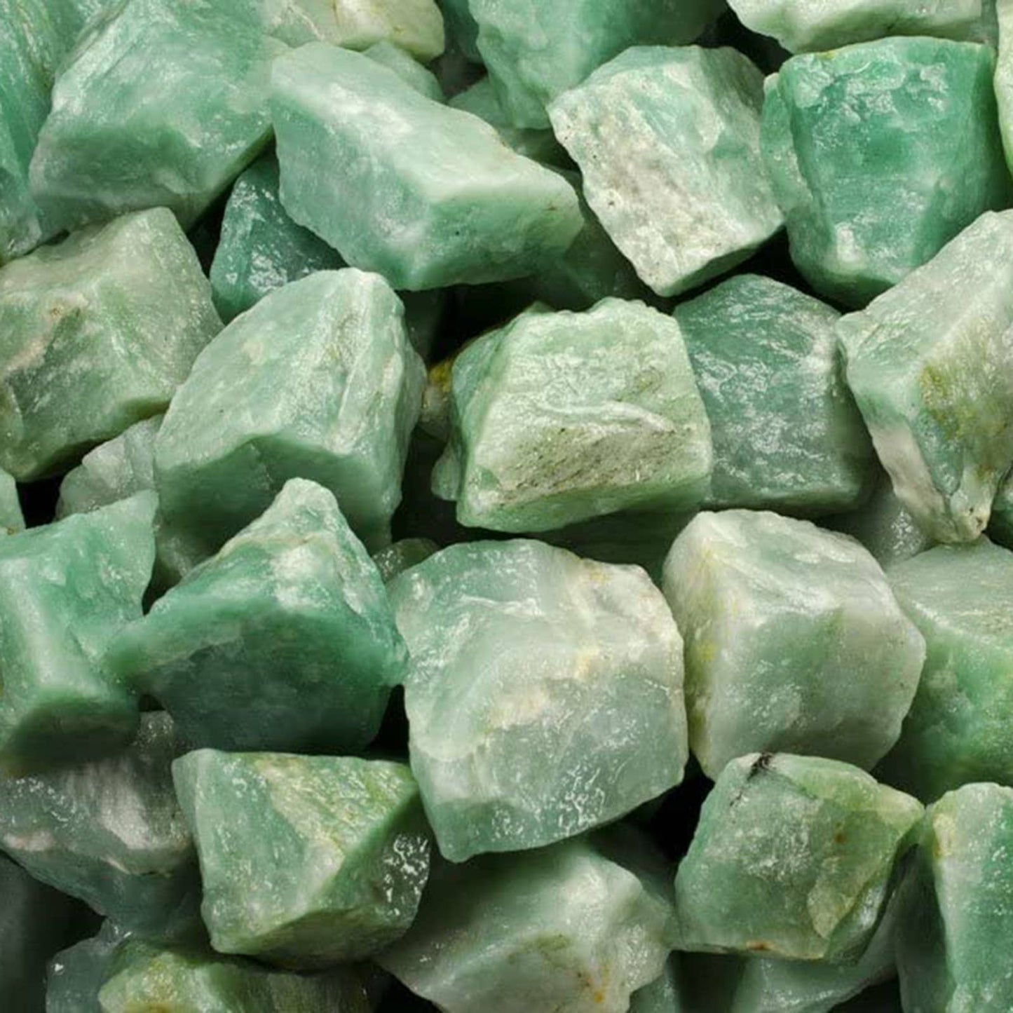 Rough Green Aventurine - India - Raw Natural Stones (1 lb)