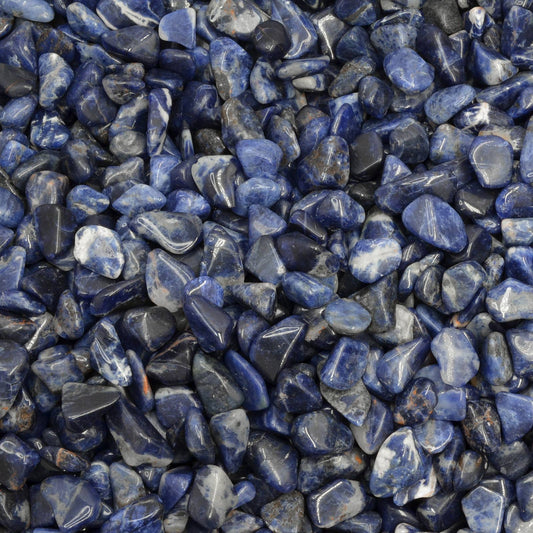 Tumbled Sodalite - XXS - A Grade - Brazil (1 lb)