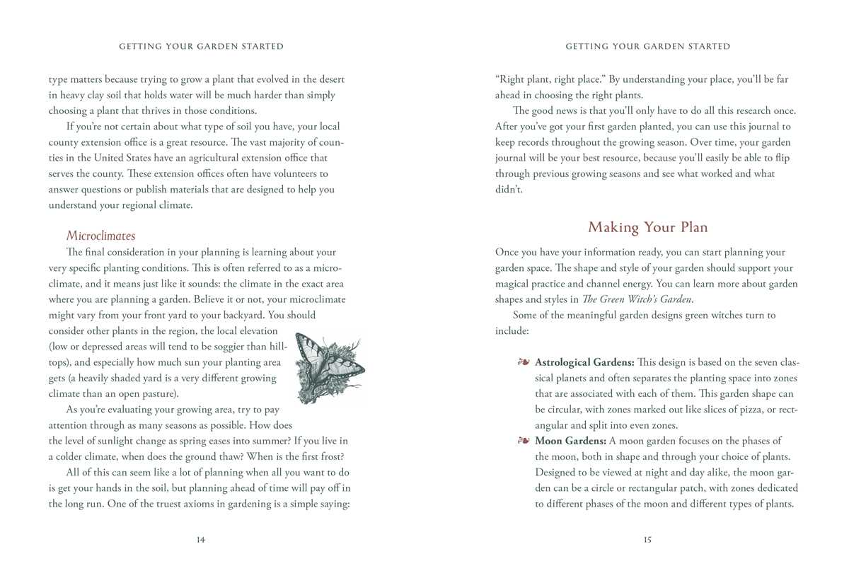 Green Witch's Garden Journal by Arin Murphy-Hiscock | Hardcover