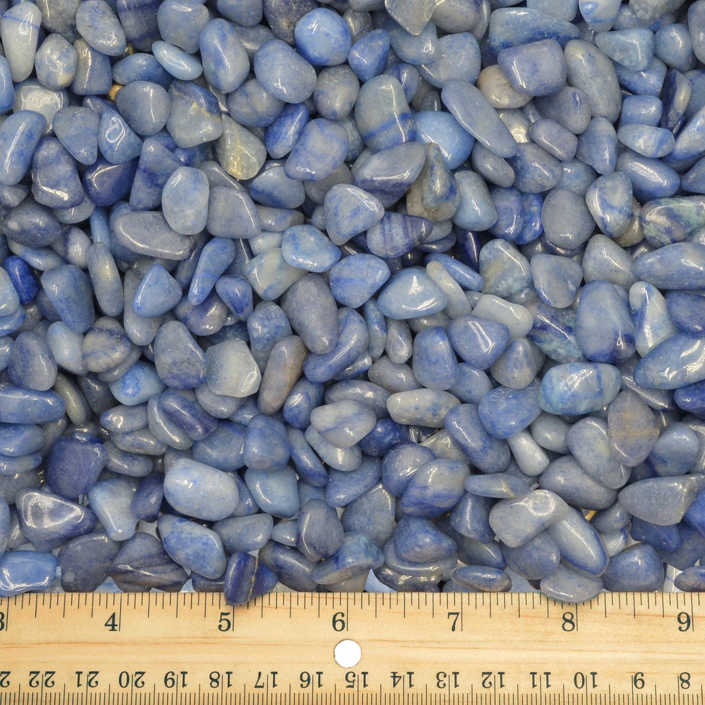 Tumbled Blue Quartz - XXS - A Grade - Brazil (1 lb)